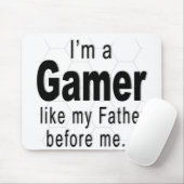 私は私の前に私の父のようなゲーマーマウスパッドです マウスパッド (マウス)