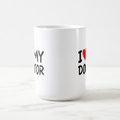 私は私の医者を愛している コーヒーマグカップ (中央)