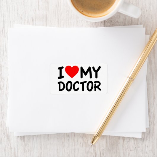 私は私の医者を愛している ラベル (インサイチュ)
