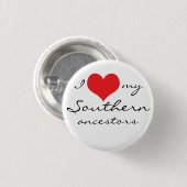 私は私の南祖先を愛します 缶バッジ (正面&裏面)