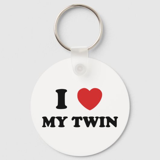 私は私の双子を愛している キーホルダー (正面)
