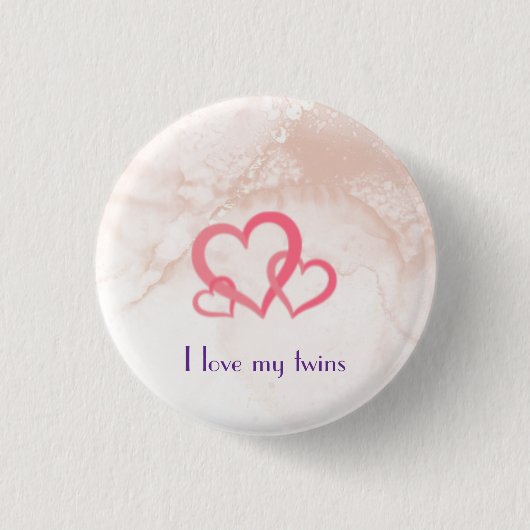私は私の双子を愛している 缶バッジ (正面)