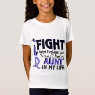 私は私の叔母さんを必要としますEsophageal Cancer Tシャツ