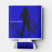 私は私の唯一の競争である – フィットネス/ボディビルダー 缶クーラー (裏面)