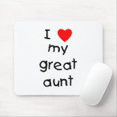 私は私の大叔母を愛します マウスパッド (マウス)