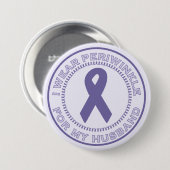 私は私の夫のためのタマキビを身に着けています 缶バッジ (正面&裏面)