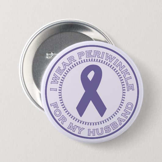 私は私の夫のためのタマキビを身に着けています 缶バッジ (正面&裏面)