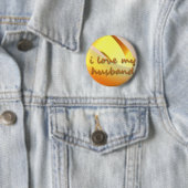 私は私の夫ピンを愛します 缶バッジ (インサイチュ)