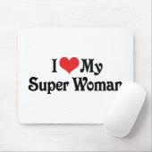 私は私の女を愛しすごいている マウスパッド (マウス)