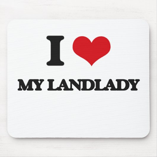 私は私の女主人を愛します マウスパッド (正面)