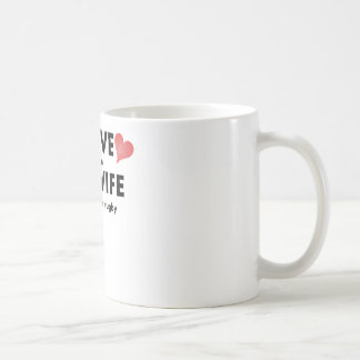 私は私の妻が私がラグビーを見ることを許可するときそれを愛します コーヒーマグカップ