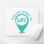 私は私の妻なしで失った マウスパッド (マウス)