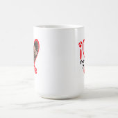 私は私の妻の写真ギフトコーヒーマグ大好き モーフィングマグカップ (中央)