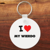 私は私の妻を愛している キーホルダー (正面)