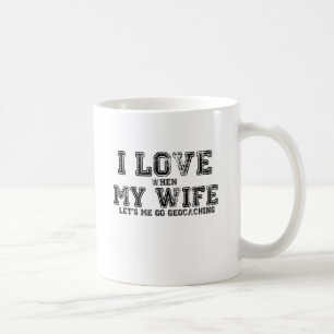 私は私の妻を愛します! コーヒーマグカップ