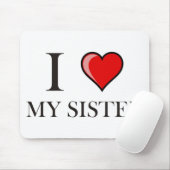 私は私の姉妹を愛します マウスパッド (マウス)