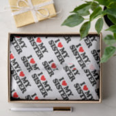 私は私の姉妹を愛します 薄葉紙 (ギフト)