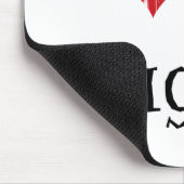 私は私の娘を愛します マウスパッド (コーナー)