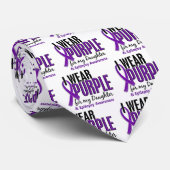 私は私の娘10の癲癇のための紫色を身に着けています ネクタイ (ロール)