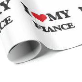 私は私の婚約者を愛します ラッピングペーパー (ロールコーナー)