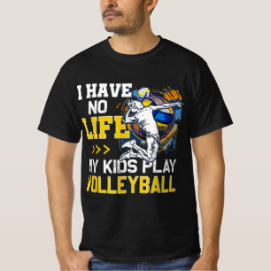 私は私の子供のバレーボールの親遊のサップを持っていない Tシャツ