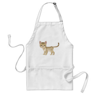 私は私の子猫を愛します スタンダードエプロン