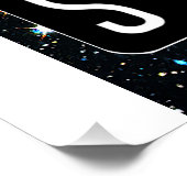 「私は私の宇宙がパーソナライズされた必要10代のだ」ベッドルームポスター ポスター (コーナー)