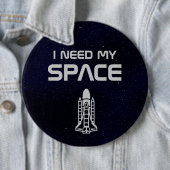 私は私の宇宙を必要とします 缶バッジ (インサイチュ)