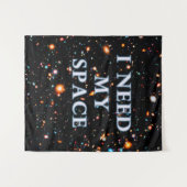 私は私の宇宙媒体 タペストリー (正面(横))