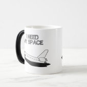 私は私の宇宙色の変更のマグを必要とします モーフィングマグカップ (正面左)