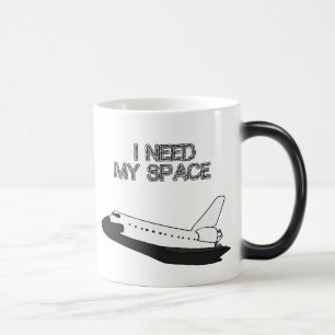 私は私の宇宙色の変更のマグを必要とします モーフィングマグカップ