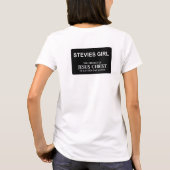 私は私の宣教師を愛します Tシャツ (裏面)