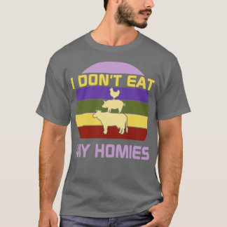 私は私の家食べを持たない Tシャツ