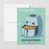 私は私の小さなエアフライヤーのキッチンハガキが大好き ポストカード (正面/裏面)