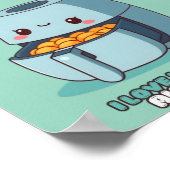 私は私の小さなエアフライヤーチキッチンポスターが大好き ポスター (角)