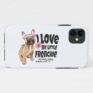 私は私の小さなフランス語を愛していフランスのる – bulldog iPhone 11 ケース