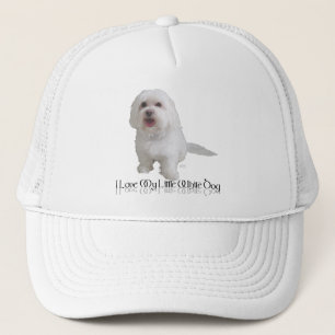私は私の小さな白い犬が大好き – Havanese キャップ