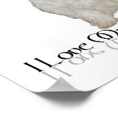 私は私の小さな白い犬が大好き – Westie ポスター (角)