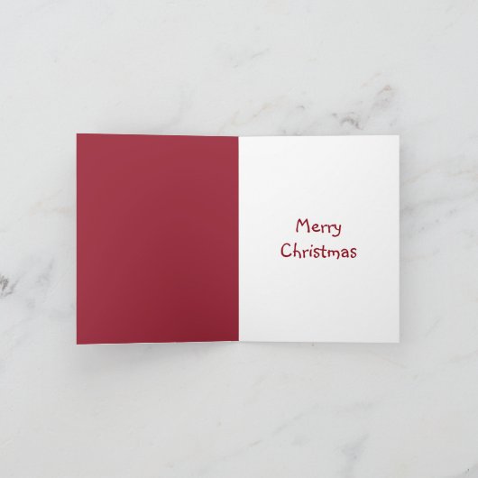 私は私の小妖精や小人のクリスマスのユーモアのメッセージカードに触れます シーズンカード (内部)