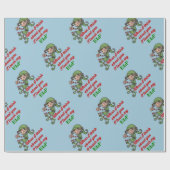 私は私の小妖精や小人のクリスマスのユーモアの包装紙に触れます ラッピングペーパー (フラット)