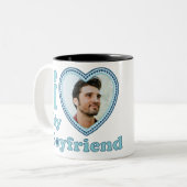 私は私の少年の友人を愛している ツートーンマグカップ (正面左)