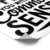 私は私の常識サルカスであなたの機嫌を損ねたおもしろいか ポスター (角)