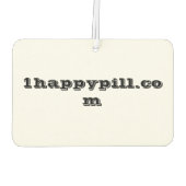 私は私の幸せなピルズエアフレッシュナーが大好き カーエアーフレッシュナー (裏面)