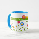 私は私の庭1のマグです マグカップ (正面左)