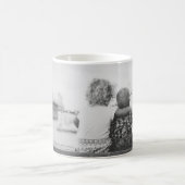 私は私の弟を愛します コーヒーマグカップ (中央)