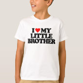 私は私の弟を愛します Tシャツ (正面)