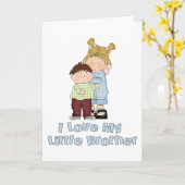 私は私の弟を愛する4 カード (黄色い花)