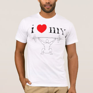 私は私の強奪のティーを愛します Tシャツ