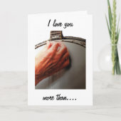 私は私の弾幕を押し付けるよりも愛している カード (正面)