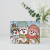 私は私の得ハートに喜び、喜び、喜び、喜びを持っている! ポストカード (スタンド正面)